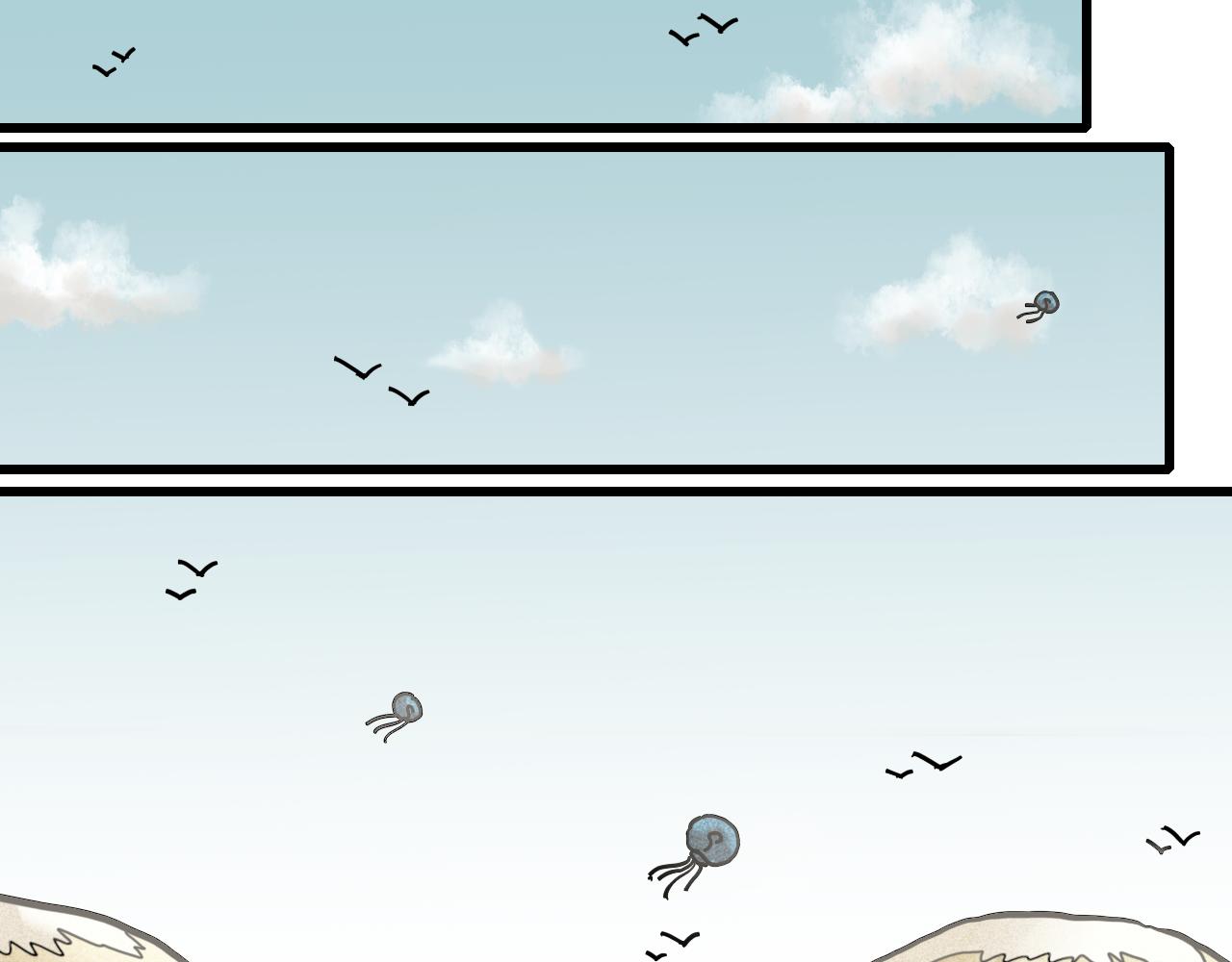 桃与末世之书漫画,第138话 白稚八人·响尾1图