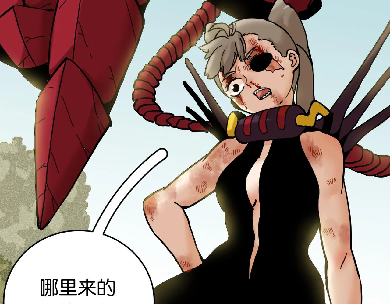桃与末世之书漫画,第156话 桃VS湮灭2图