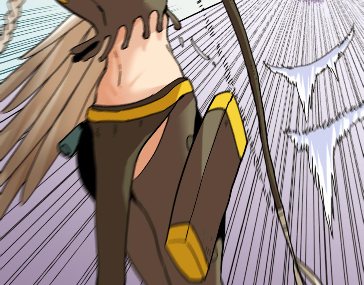 桃与末世之书漫画,第129话 谷雨VS比尔1图