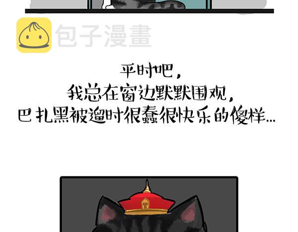 吾皇巴扎黑漫画书漫画,第71话 撸猫神器1图