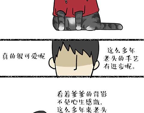 吾皇巴扎黑漫画,第19话 我爹来我家1图