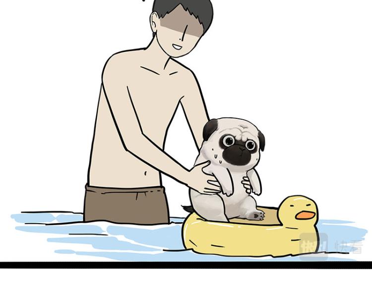 吾皇巴扎黑漫画,第294话 教狗游泳难度爆棚2图