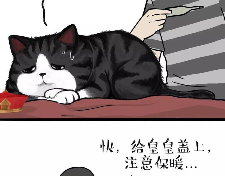 吾皇巴扎黑漫画,第100话 生病的烦恼2图