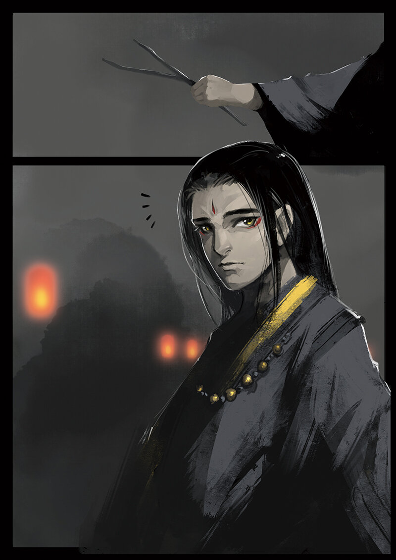 驱魔录在线免费下拉式观看漫画,番外01 小木棍，你又是谁的心头好哎~~1图