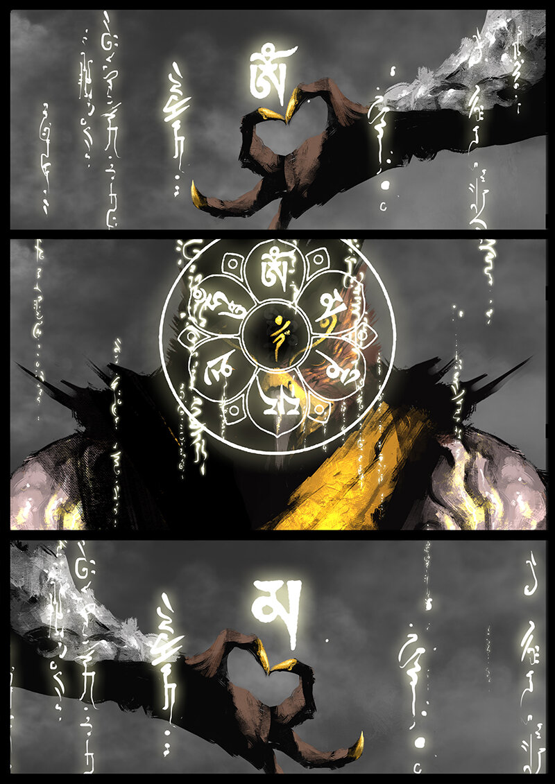 驱魔录漫画,49 狮驼岭·交锋1图