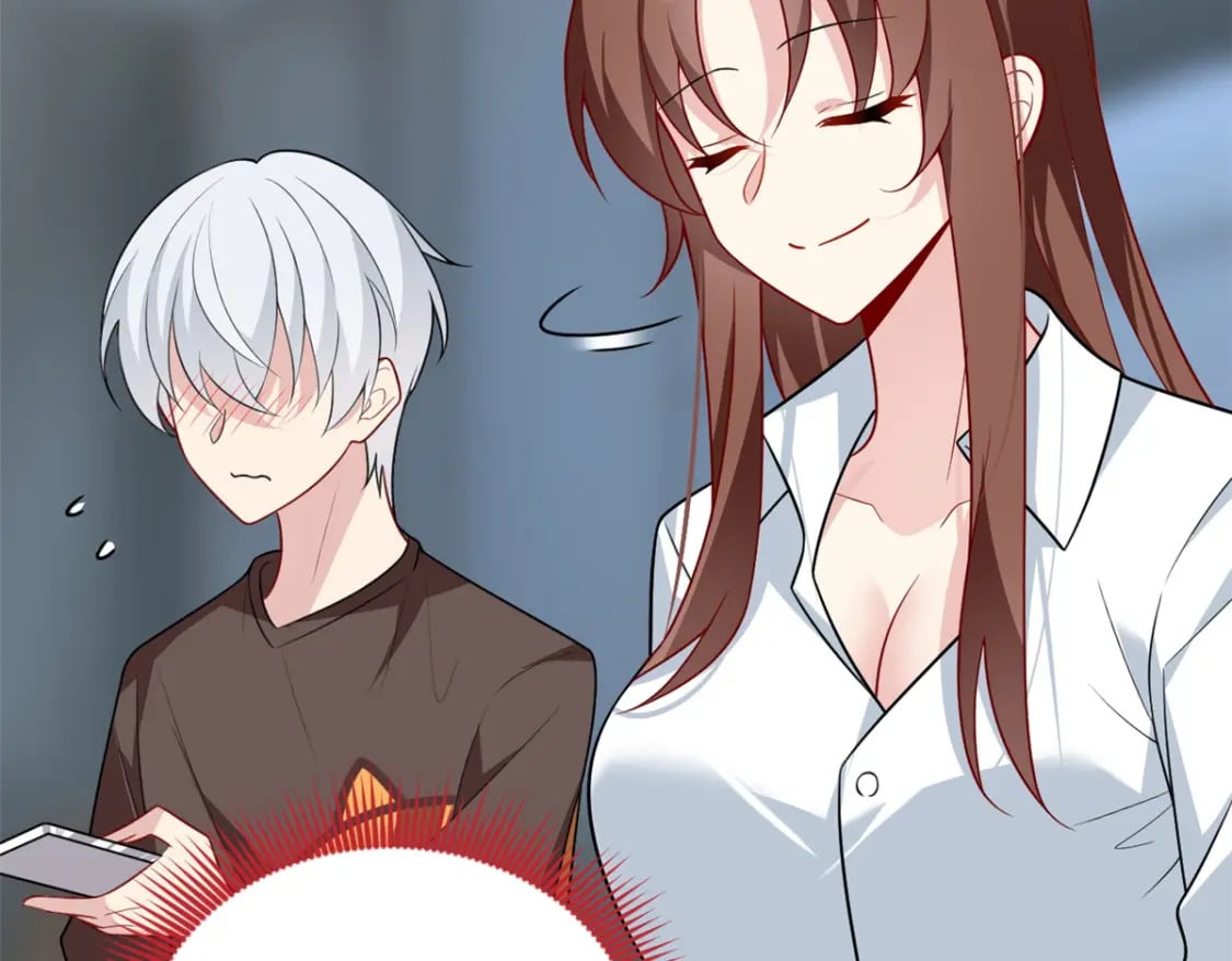 这里的妹子都想攻略我？！漫画,64 要命啊1图