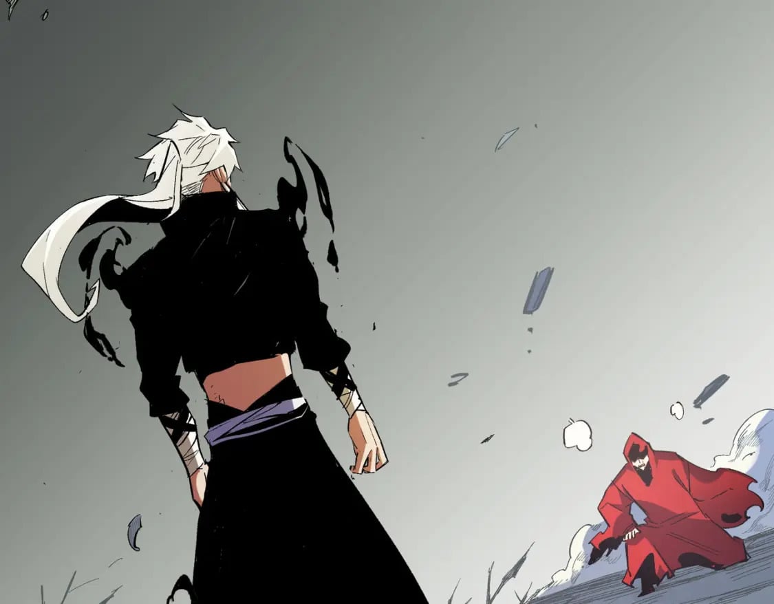 无职的我终结了神明漫画免费漫画,第43话 神级技能全开，疯狂压制！2图