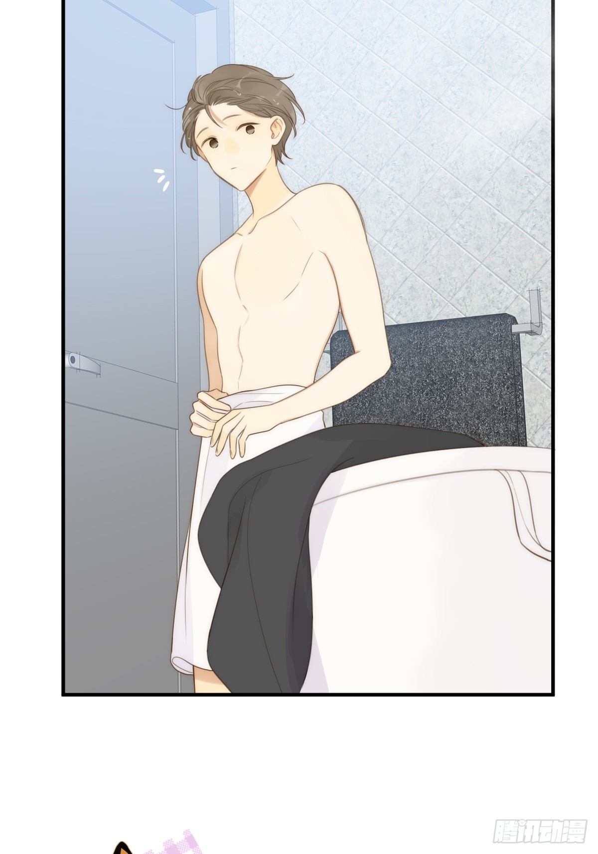 只有尾巴不可以盖子犬微博超话漫画,小狐狸被看见了！2图
