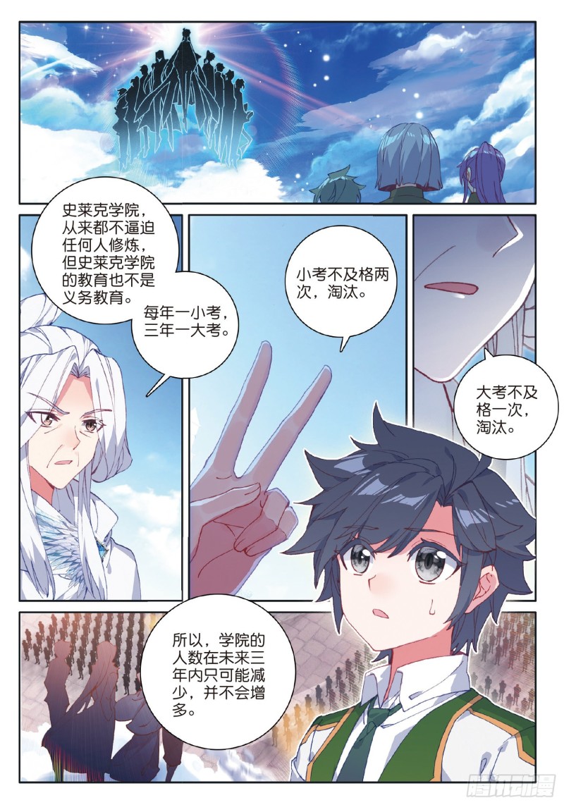 斗罗大陆 第三部 龙王传说漫画,179 新生班班主任2图