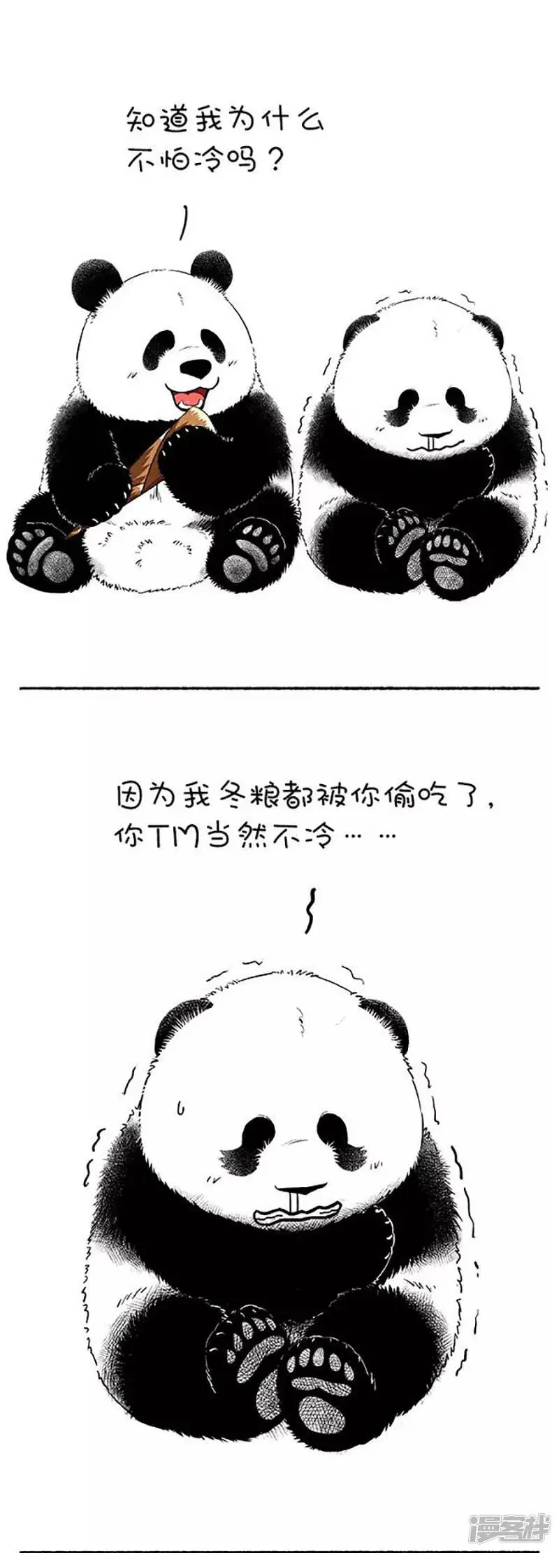 快把动物放进冰箱二十四节气壁纸漫画,115注意！这次是很认真的降温2图