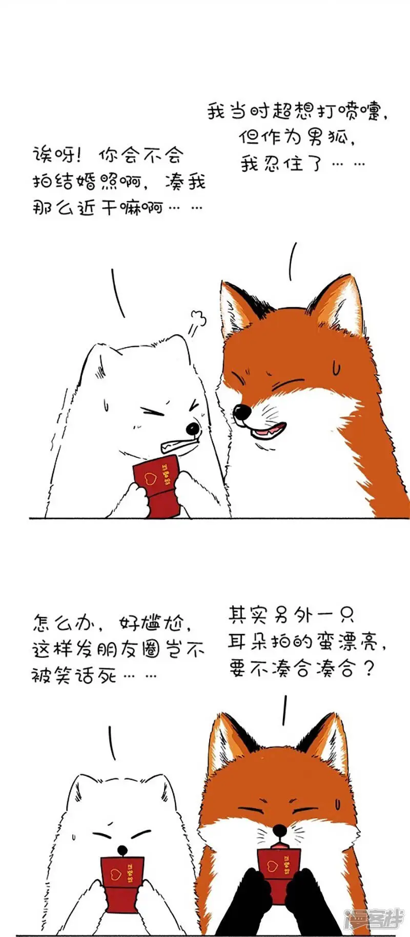 快把动物放进冰箱漫画,110阿直奶油领证官宣~2图