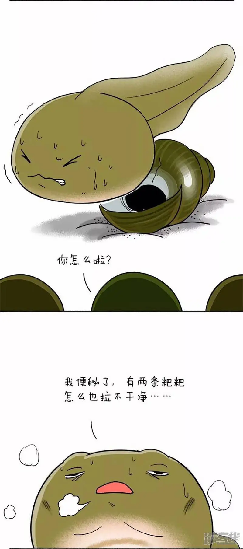 快把动物放进冰箱动画漫画,070小蝌蚪找麻麻之小蝌蚪“便秘”2图