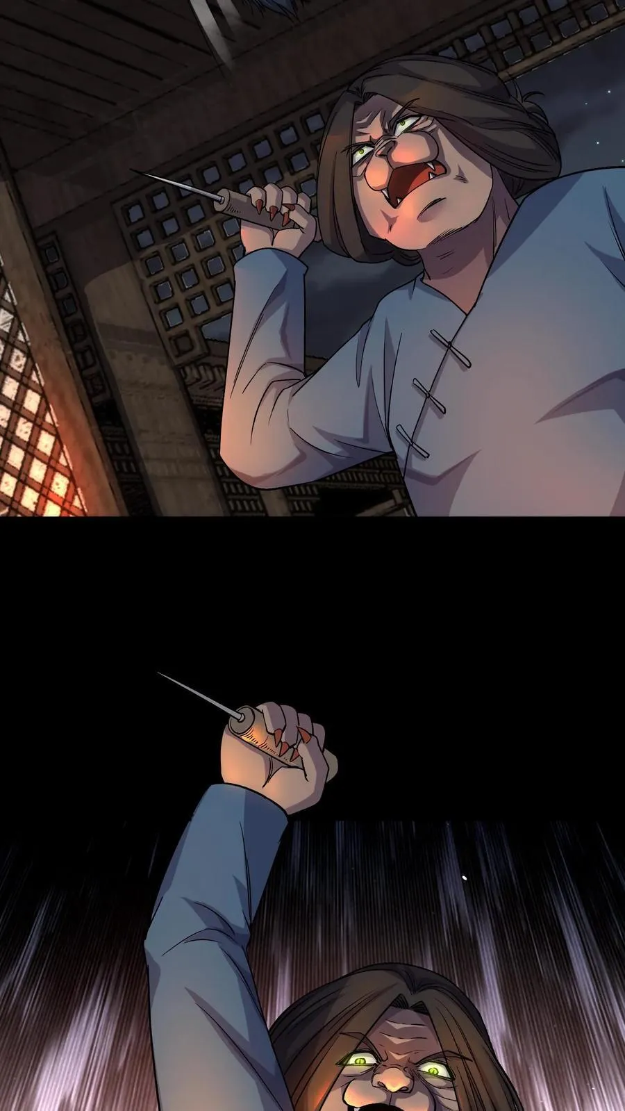 我出生当天，百鬼夜行，雪尸护道漫画,第339话 猫脸老太太的复仇2图