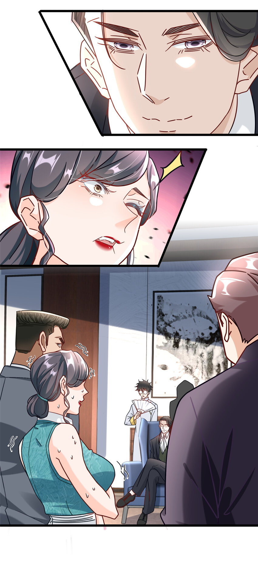 新极品全能高手漫画,85 蒋少的三个神秘手下2图