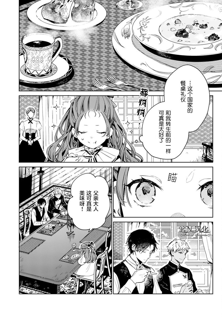 转生恶役幼女成为了恐怖爸爸的爱女漫画,第02话2图