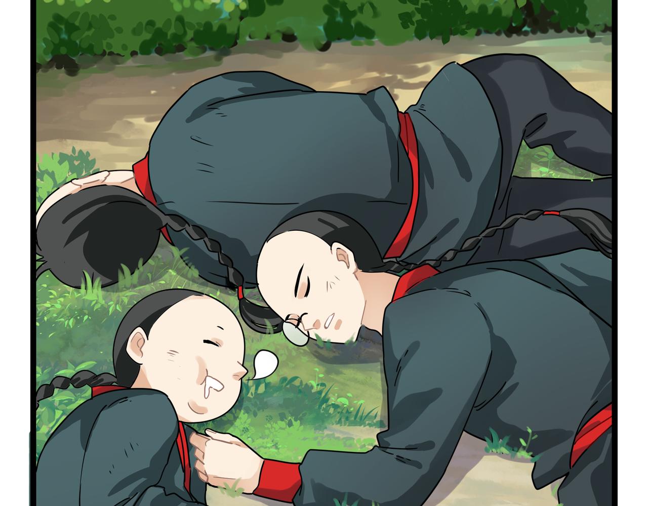 诶捡到一个小僵尸第二季漫画,第二季第五话：古墓里一定有东西2图