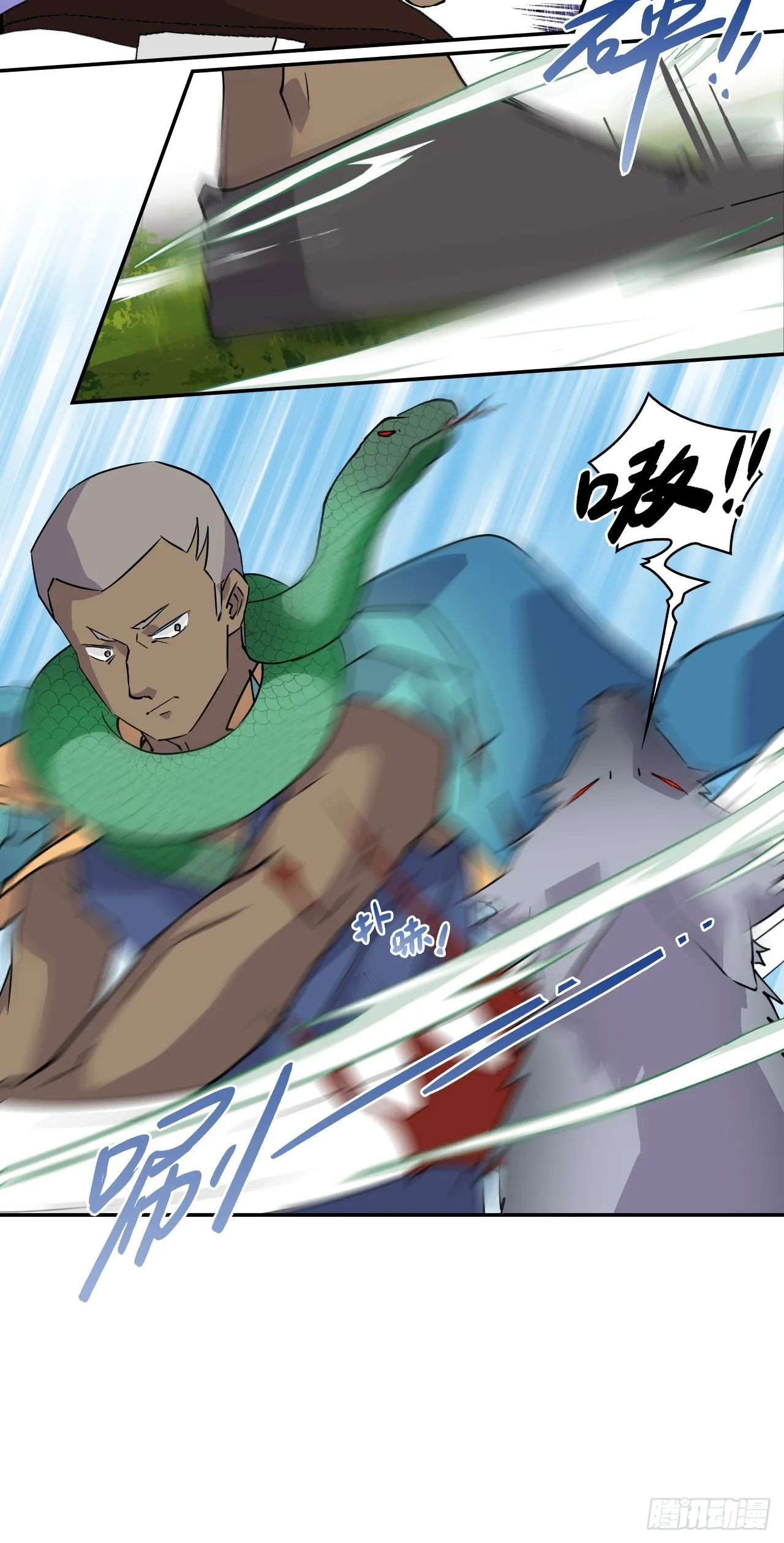 仁者无敌之龙战在野漫画,8白狼王1图