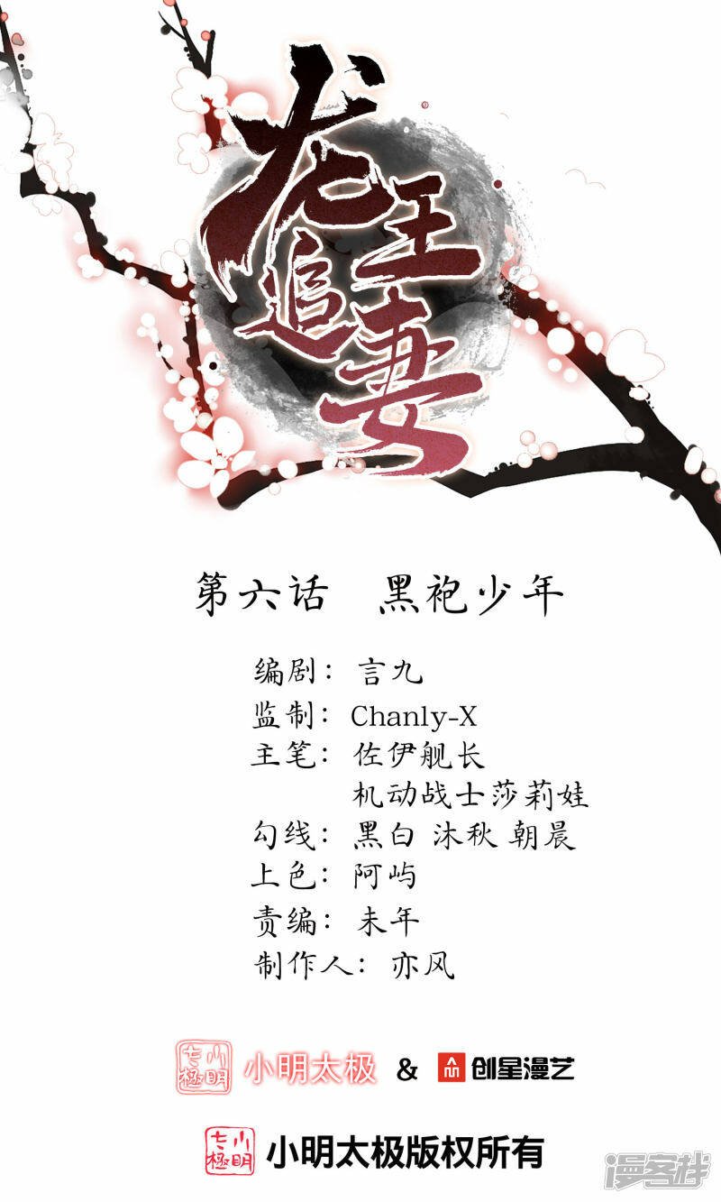 邪王追妻1-100集漫画,第6话 黑袍少年1图