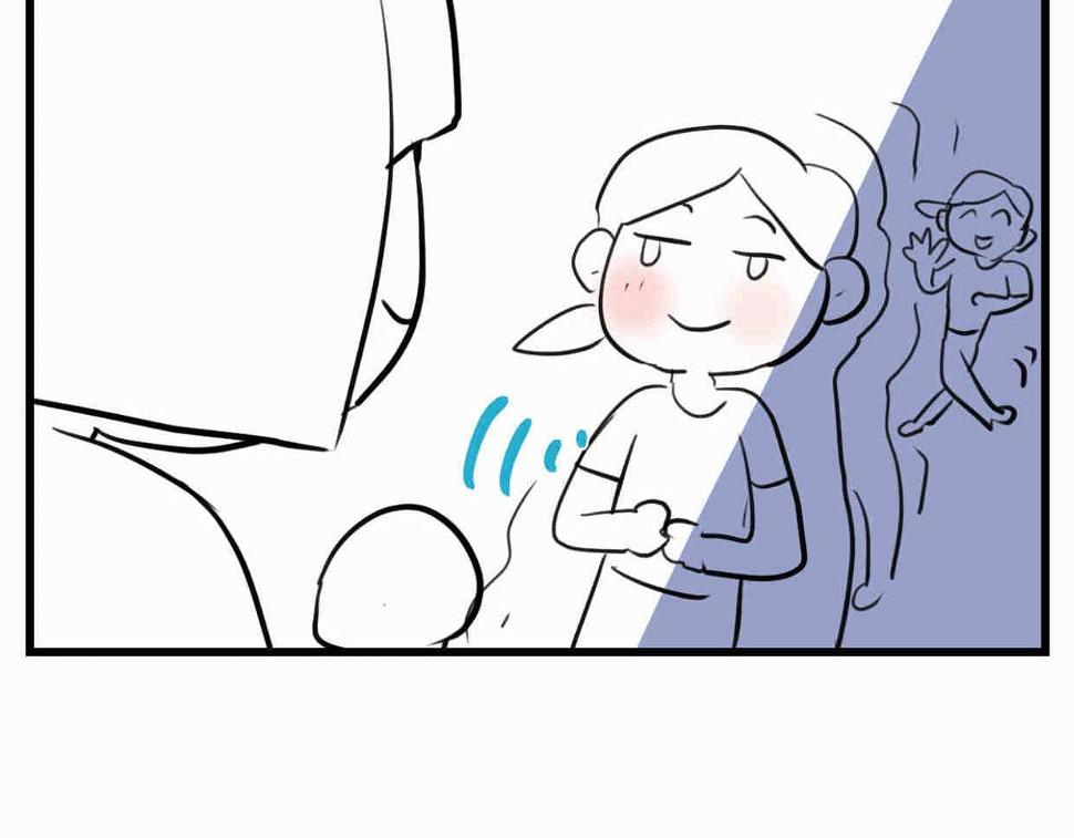 第一次做妈妈漫画,111.烦恼的小客人61图