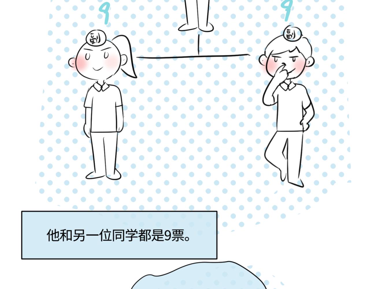 第一次做妈妈漫画,159.哥哥第一次参加班长竞选2图
