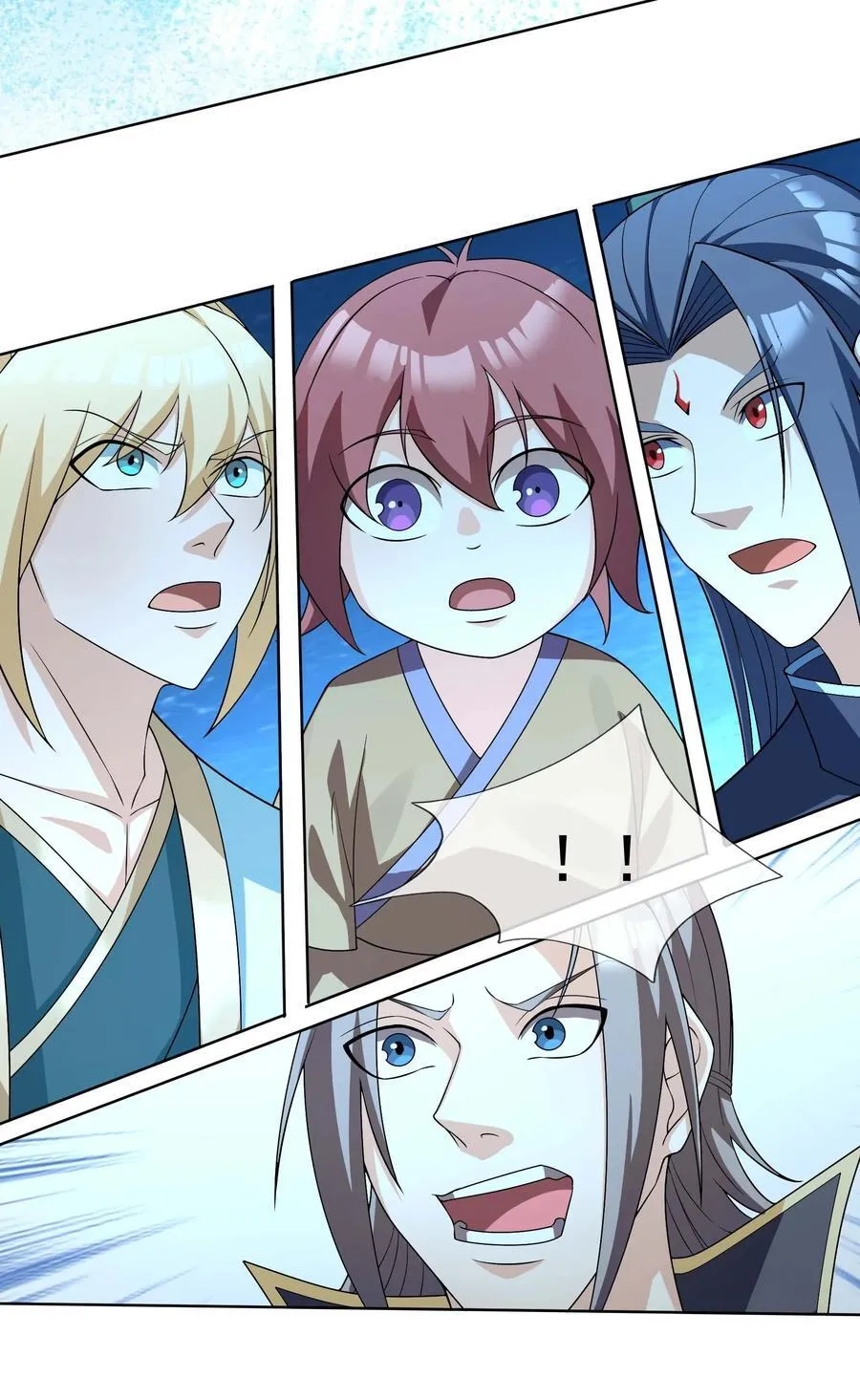 收徒亿万返还：为师无敌世间漫画,第114话 坑杀所有修士？1图