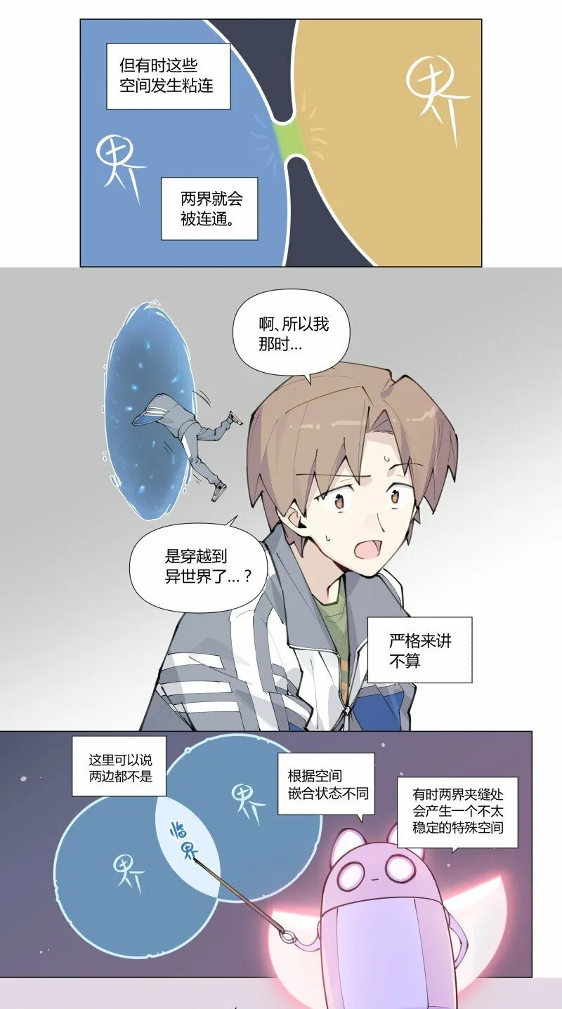 临界后日谈为什么不更新了漫画,【第3谈】 天气变化快，雨伞记得带。1图