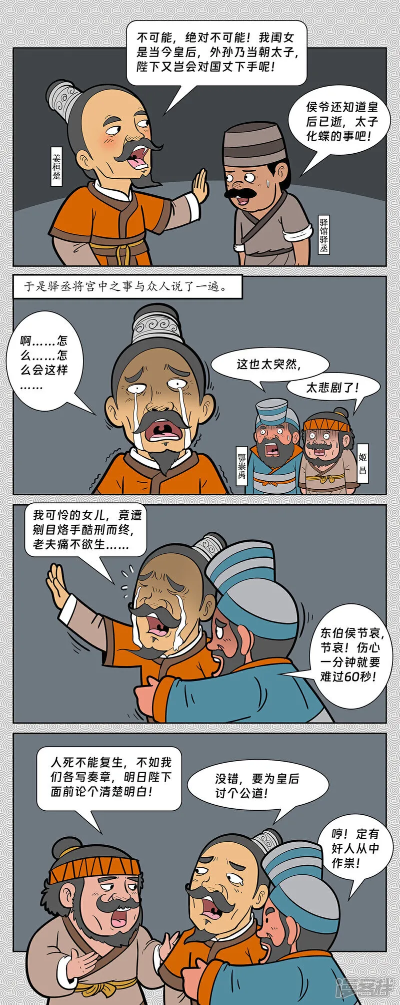 封神四大法宝谁最厉害漫画,第12回 召四侯纣王发难1图