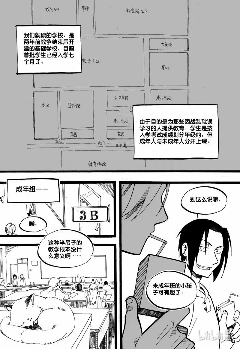 白鼠的骨骼图漫画,Act, 3 野外学习11图