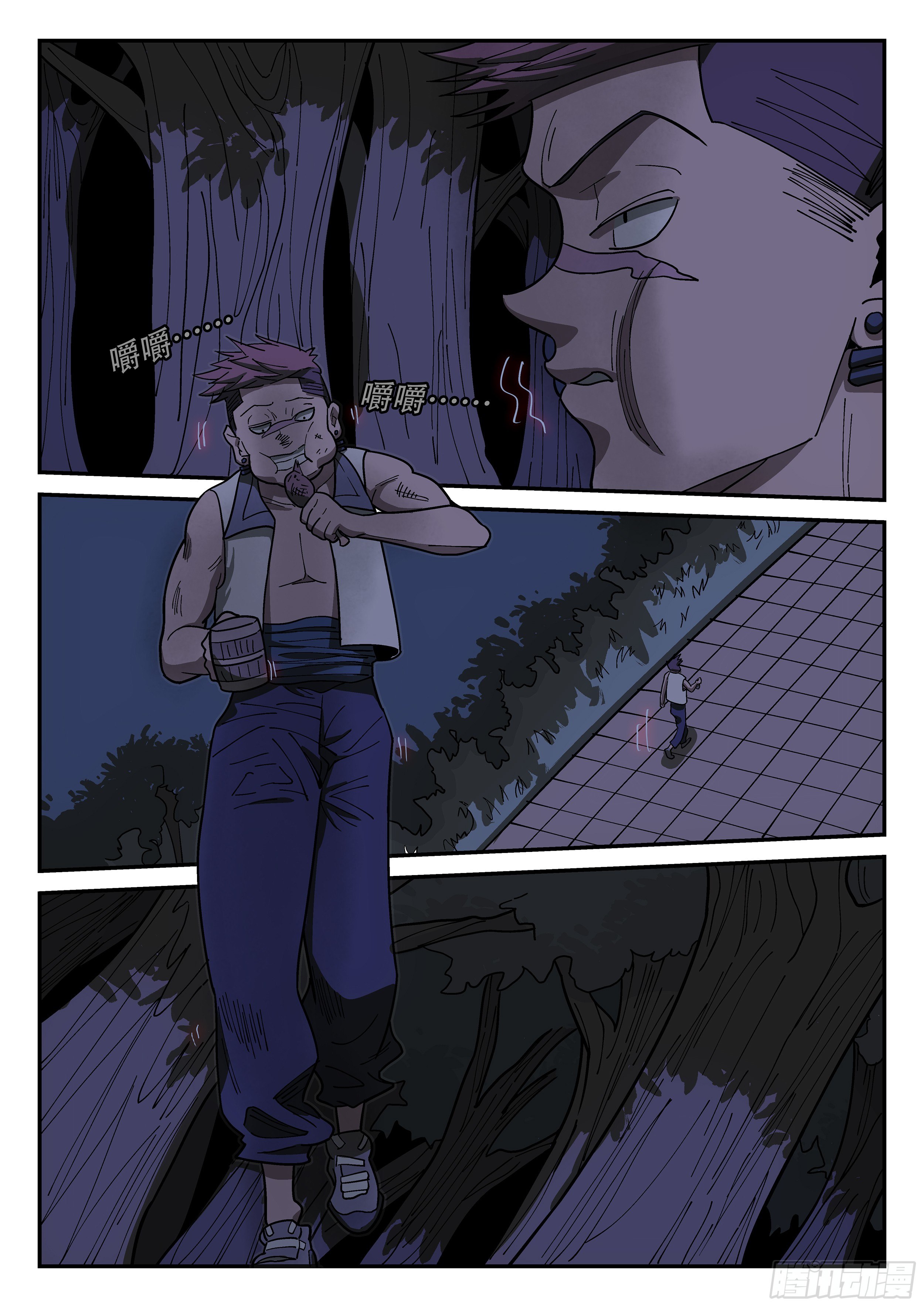 杀狼贤者漫画,149,一打二1图