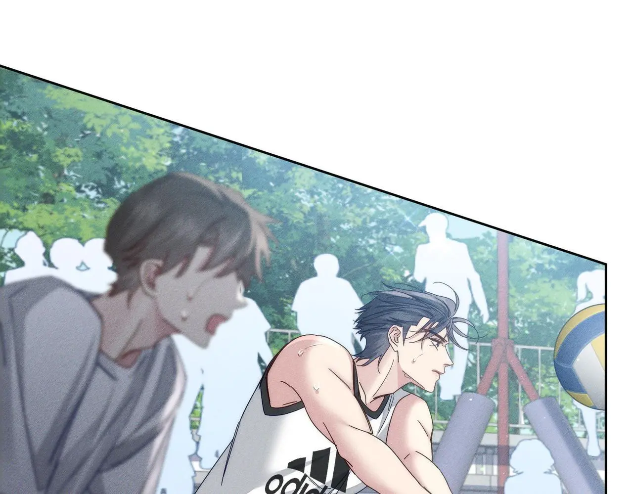 主角只想谈恋爱表白漫画,第102话：排球对决2图