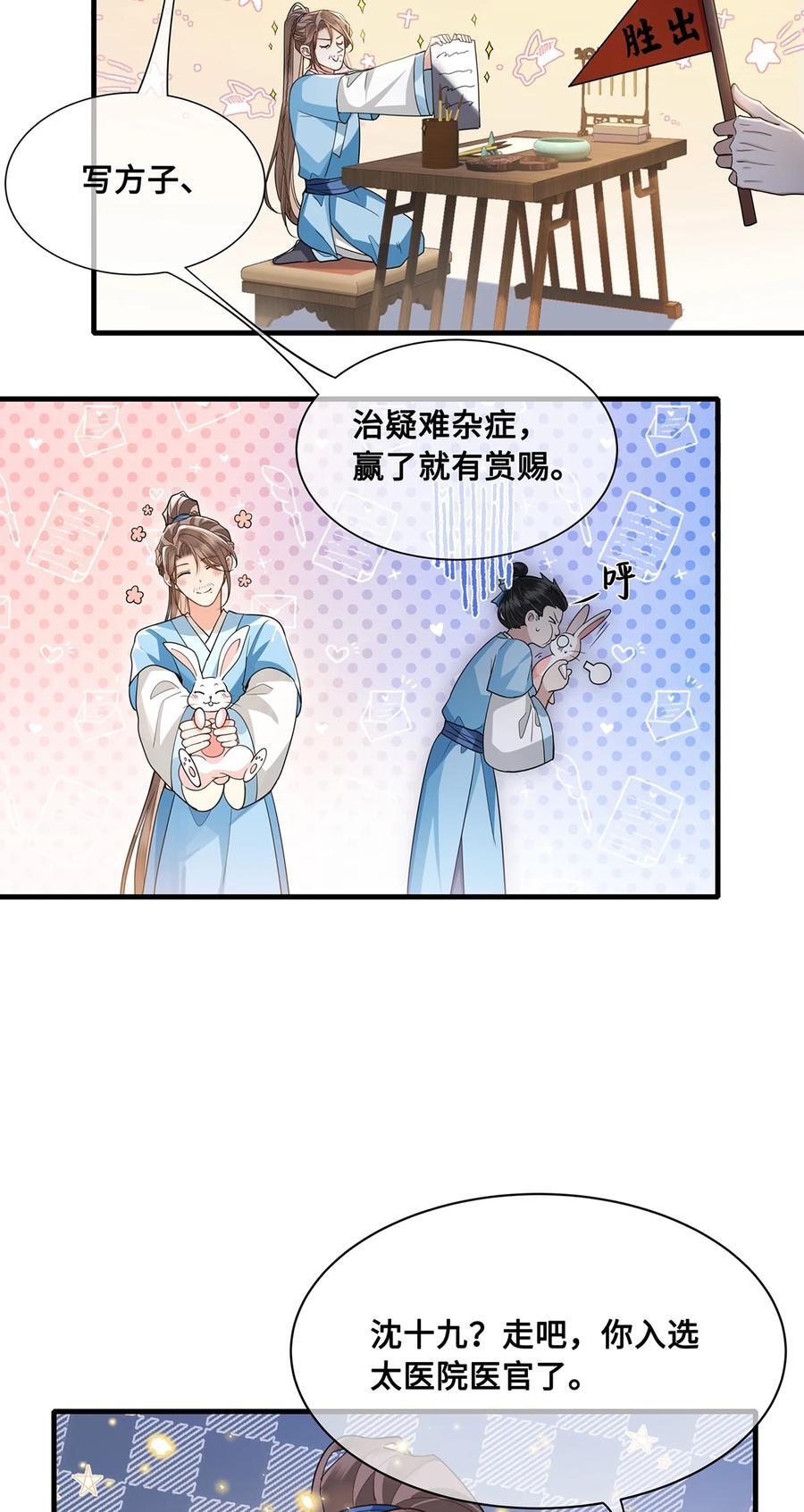 殿下倾城图片壁纸漫画,065 小沈大夫当选医官2图