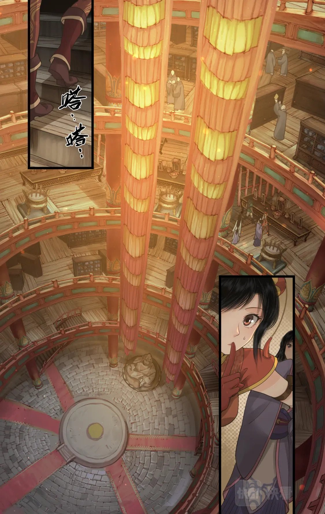 仙剑奇侠传四百度百科漫画,第33话 夜闯千佛塔2图