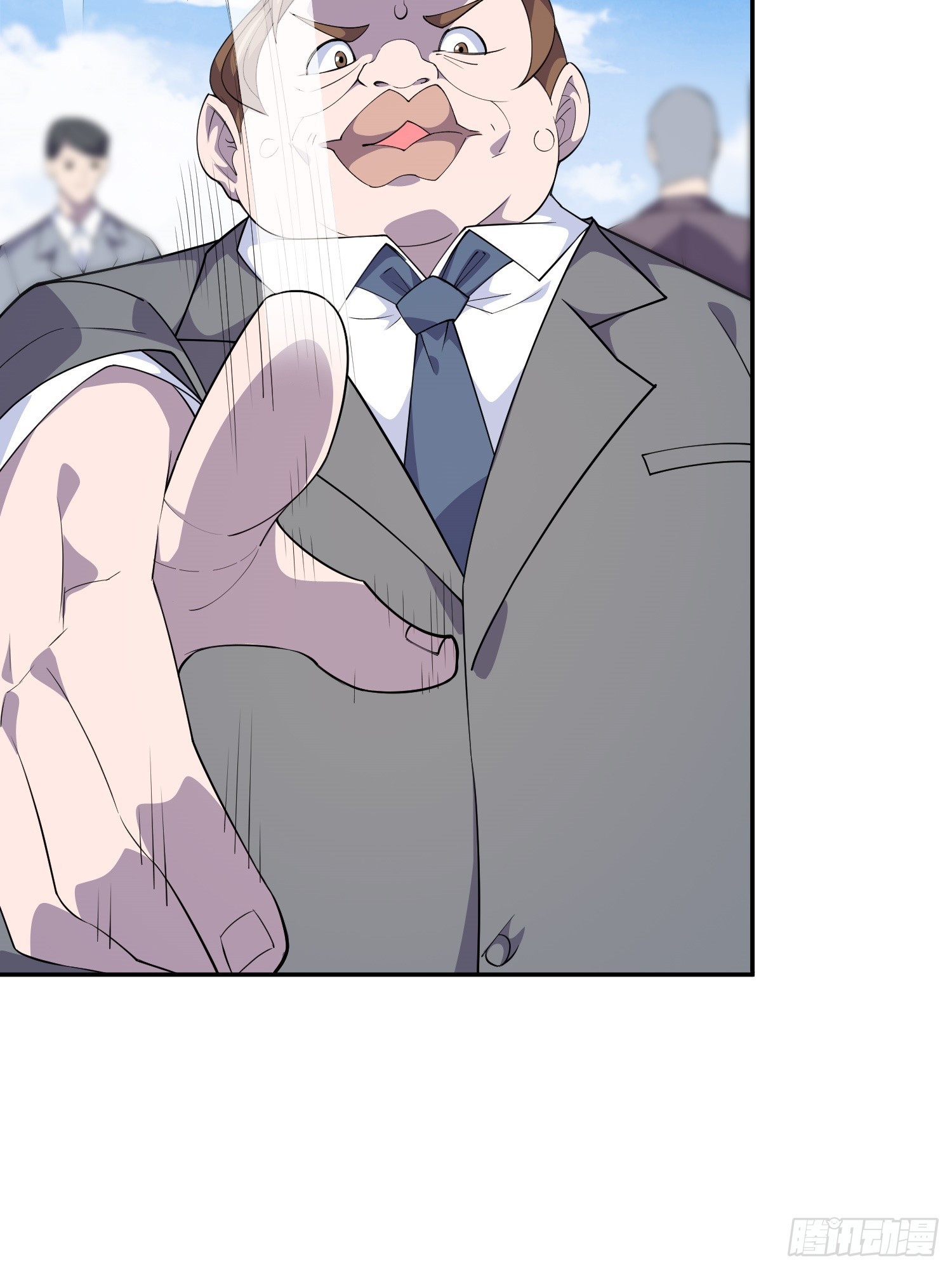 男主叫御什么的重生小说漫画,第4话 考试候场1图
