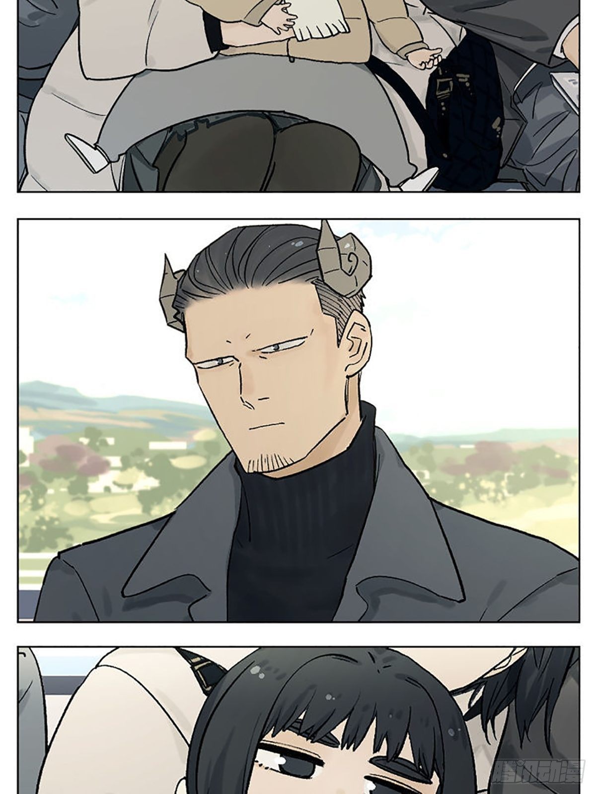 南号尚风漫画,在地铁上1图