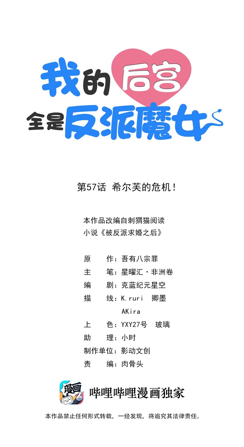 我的后宫全是反派魔女在线观看漫画,057 希尔芙的危机！1图
