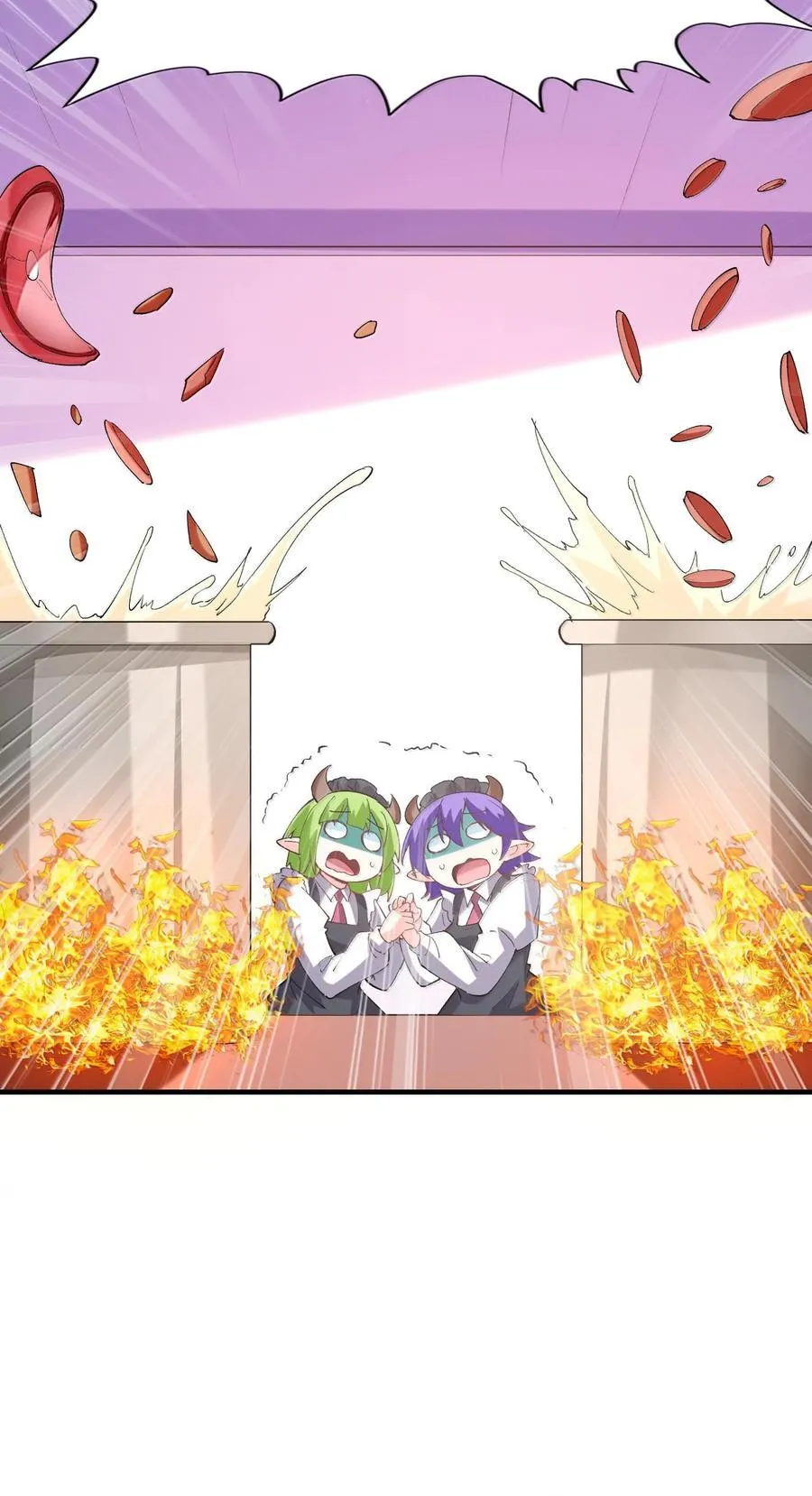 我的后宫全是反派魔女负费漫画,157 家庭聚餐2图