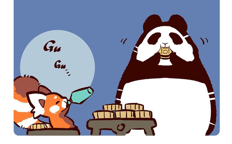 胖达熊猫棒球漫画,第23话2图
