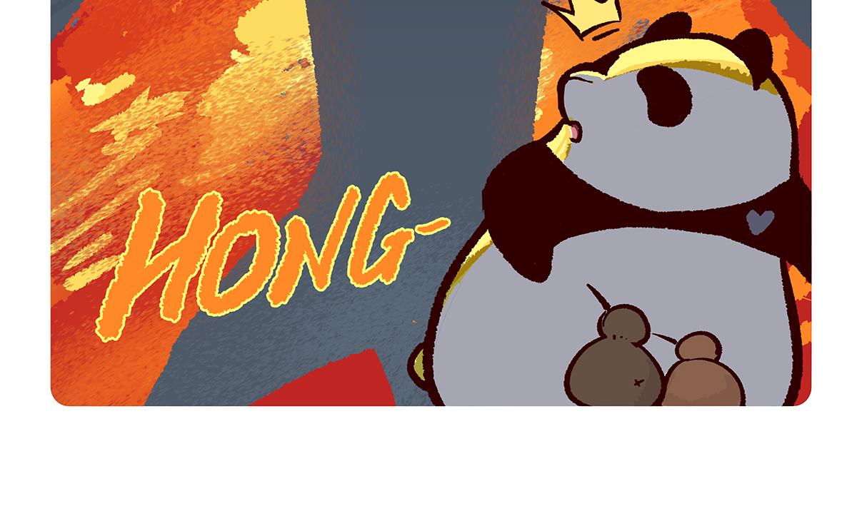 胖达熊猫棒球漫画,第101话2图