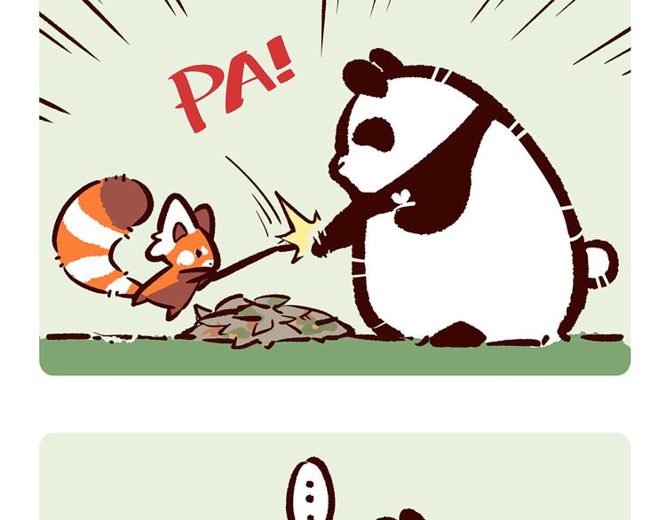 胖达熊猫棒球漫画,第25话2图