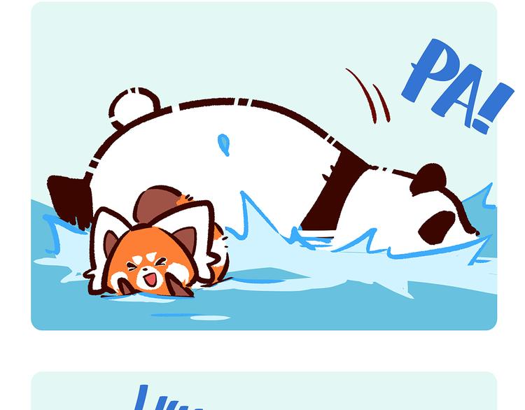 胖达熊猫棒球漫画,第3话1图