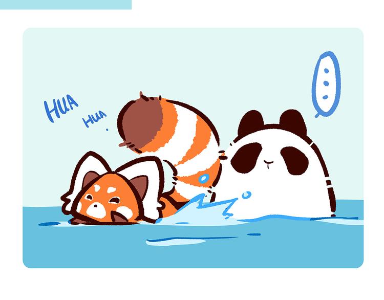 胖达熊猫棒球漫画,第3话2图