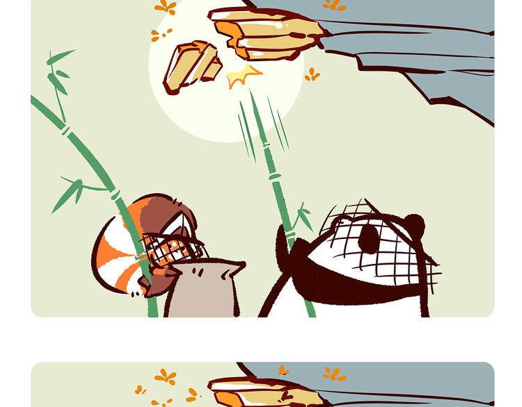 胖达熊猫棒球漫画,第15话2图