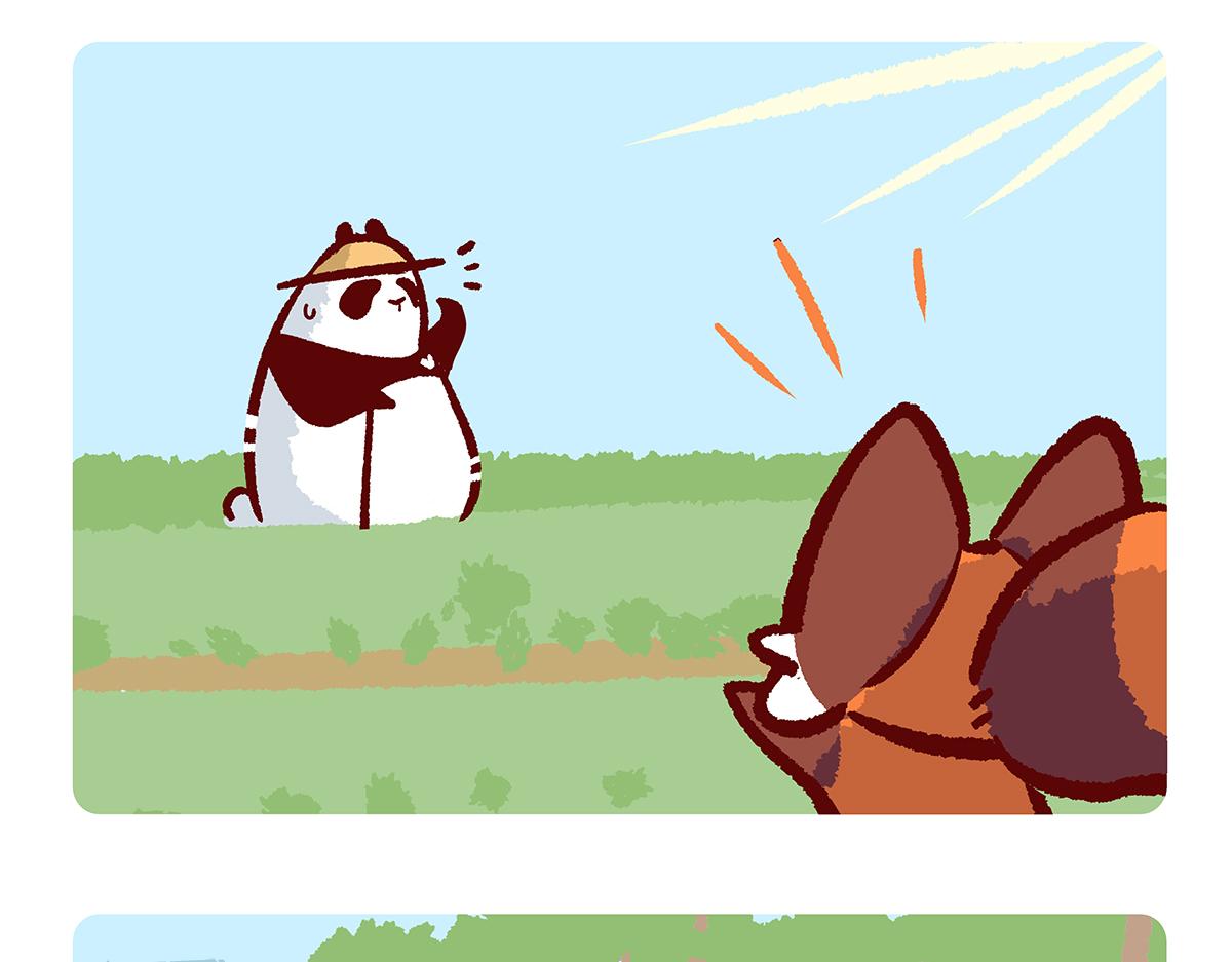胖达熊猫棒球漫画,第131话2图