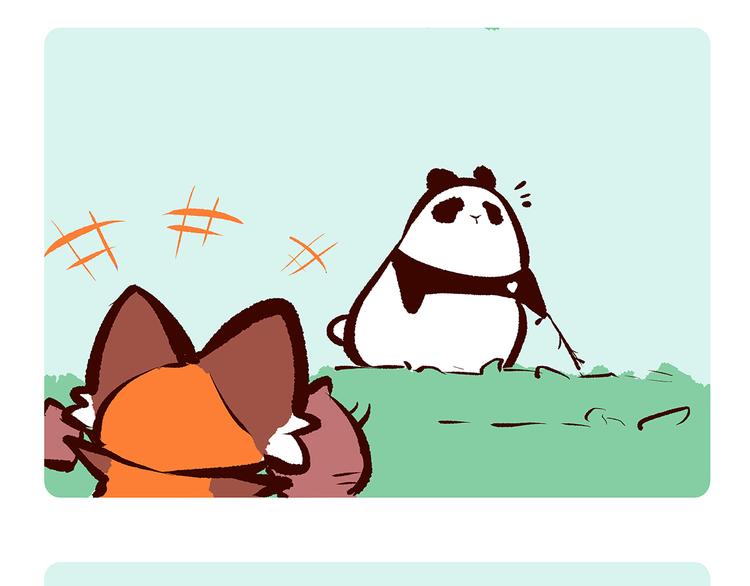 胖达熊猫棒球漫画,第25话2图