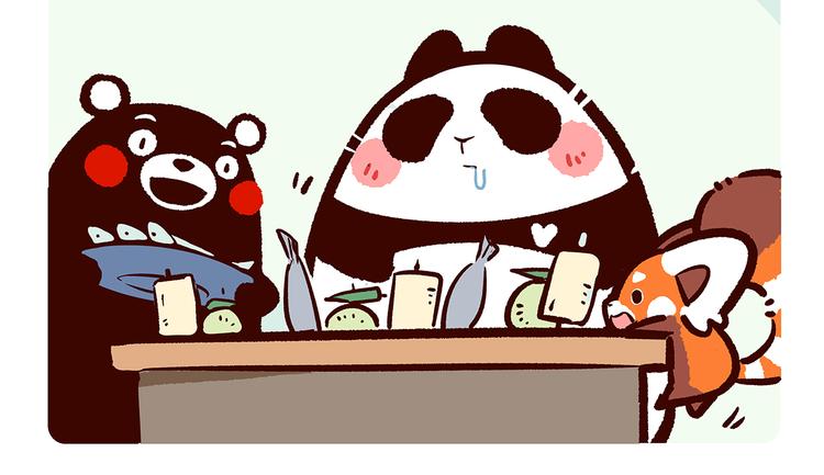 胖达熊猫棒球漫画,第22话2图