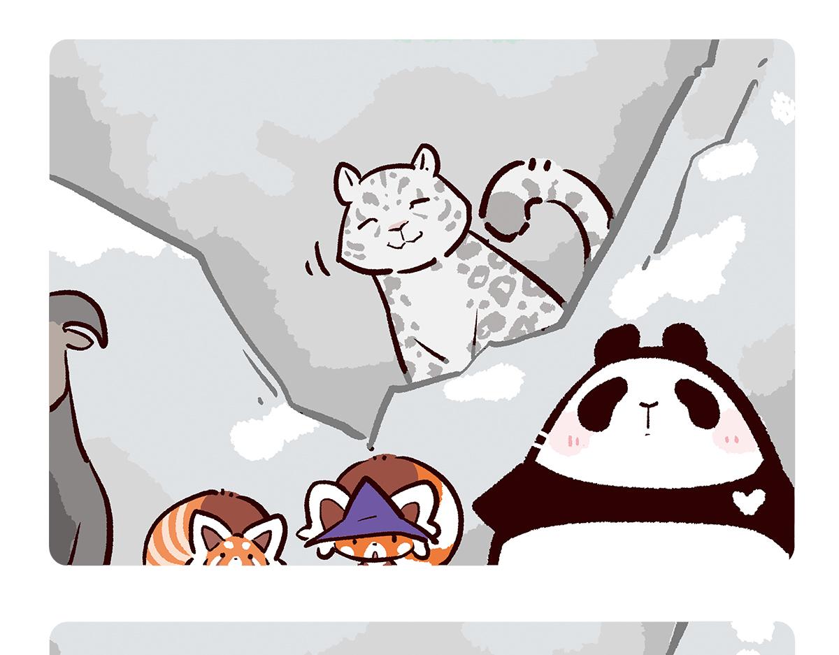 胖达熊猫棒球漫画,第93话2图