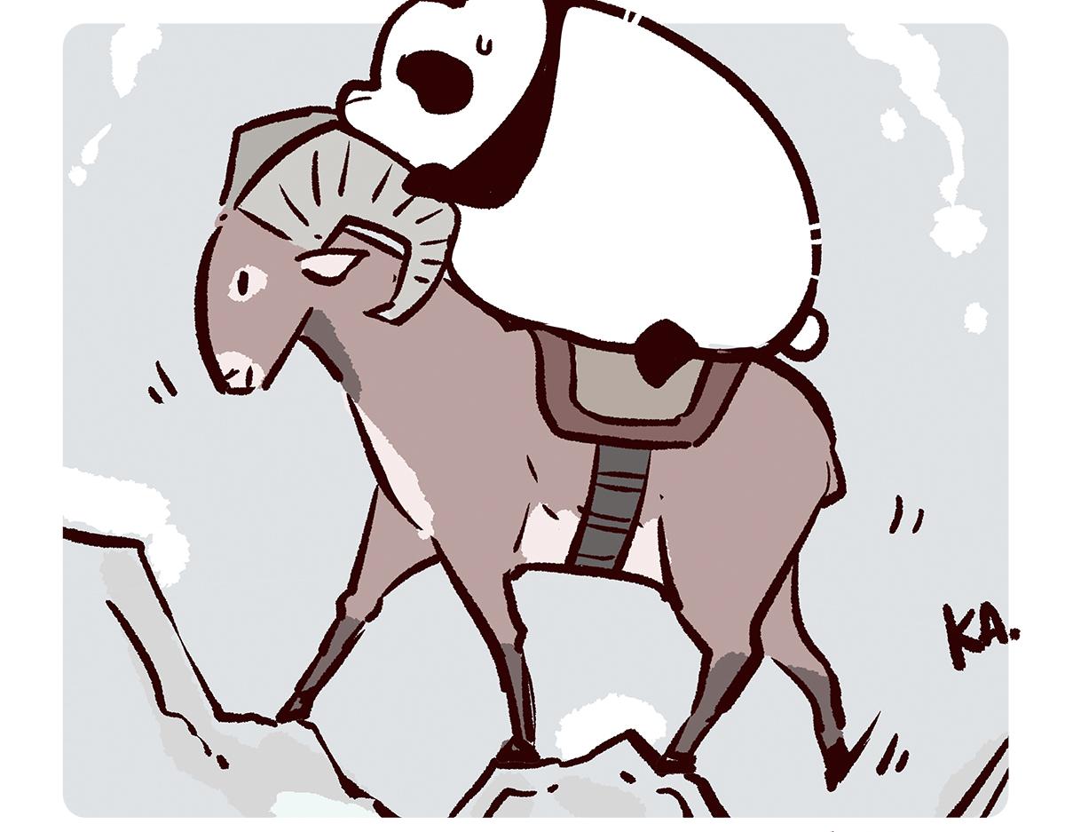胖达熊猫棒球漫画,第93话1图