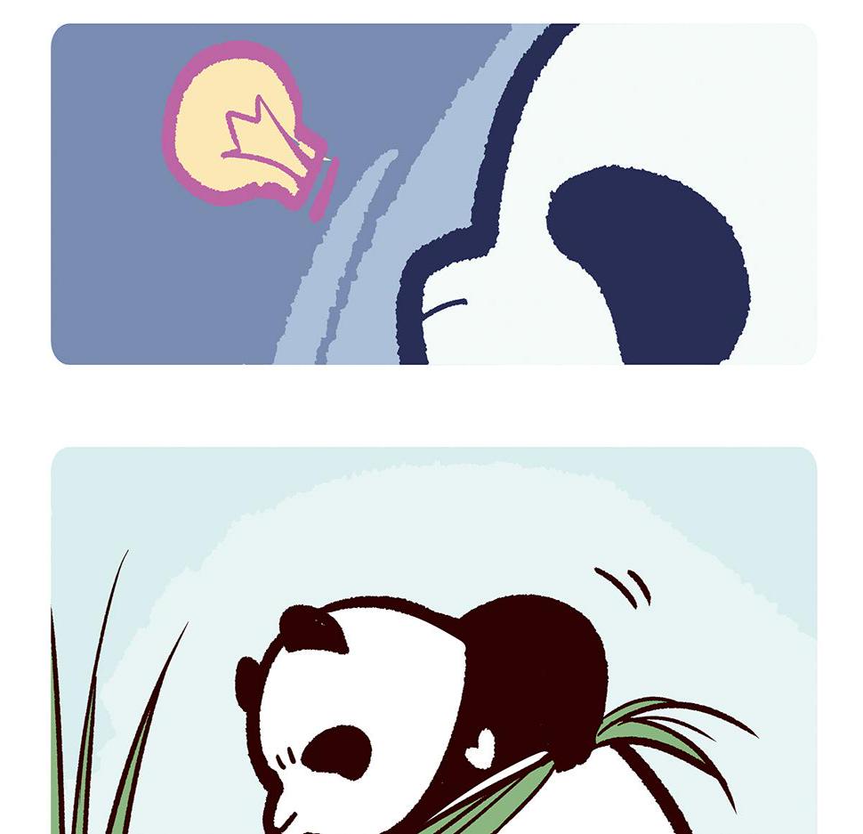 胖达熊猫棒球漫画,第104话1图