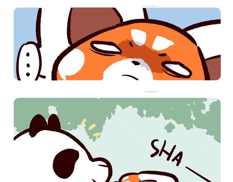 胖达熊猫棒球漫画,第65话1图