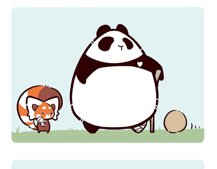 胖达熊猫棒球漫画,第55话1图